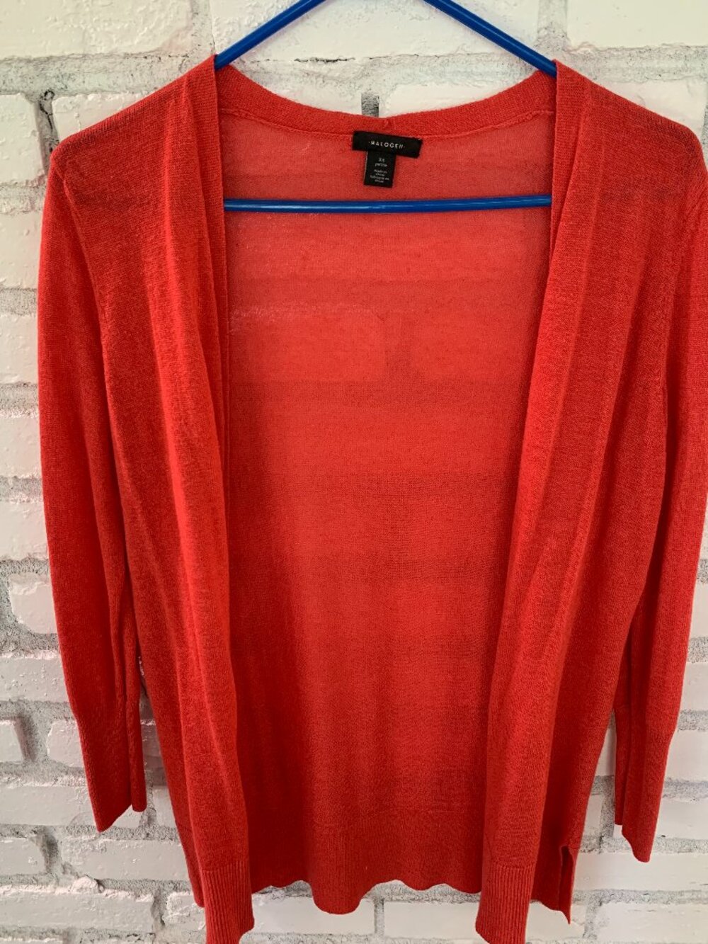 Halogen (Nordstrom) Closureless Side Slit Cardigan